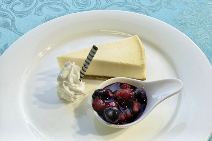 ケーキセット ニューヨークチーズケーキ