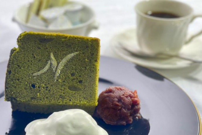 シフォンケーキセット 抹茶